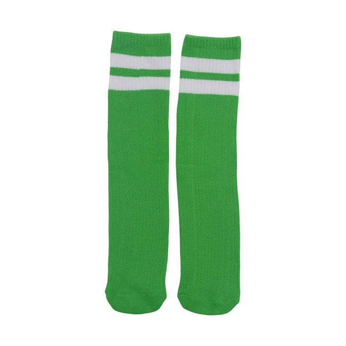 Green Stripe Knee High Socks - 40cm - product image
