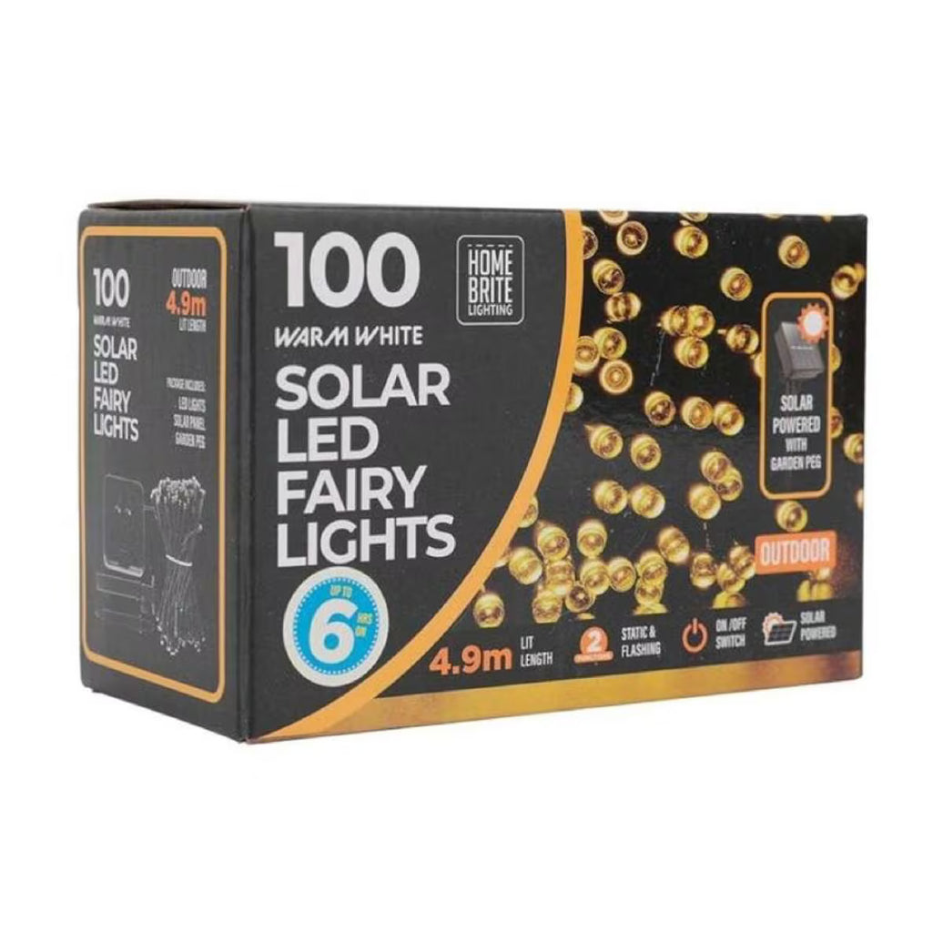 Solar Light 100Pc Warm W