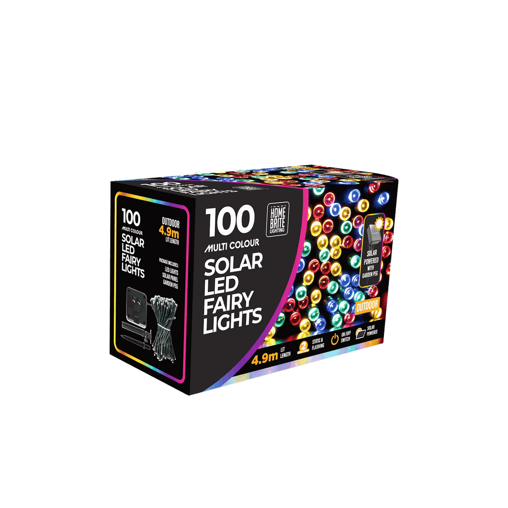 Solar Light 100Pc Multi