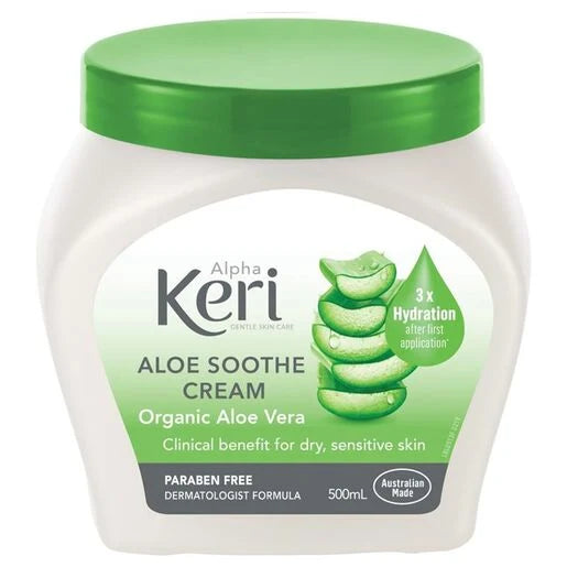 Alpha Keri Soothe Intensive Cream pump bottle 500mL
