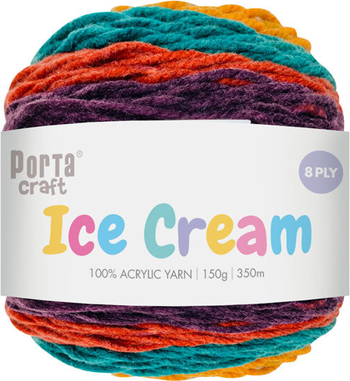 Ice Cream Yarn 150G 285M Dragon yarn product photo