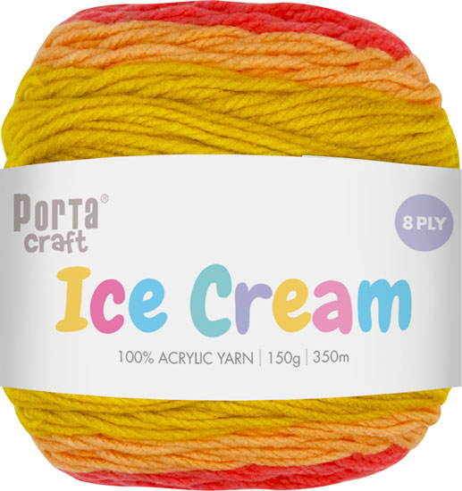 Ice Cream Yarn 150g 285m Lime Musk yarn product photo