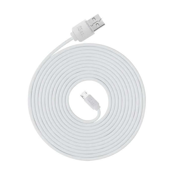 iGear Charging Cable USB to Micro - White 3m
