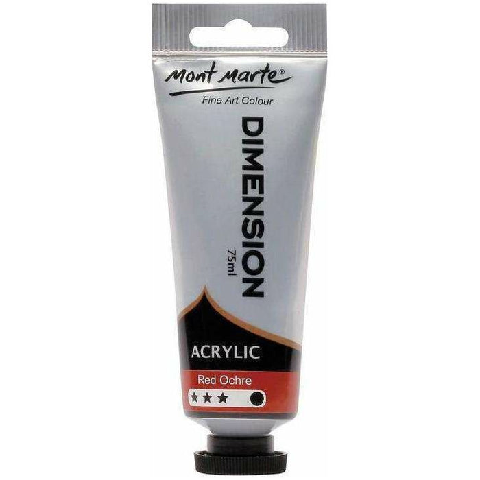 Mont Marte Dimension Acrylic Paint - Red Ochre