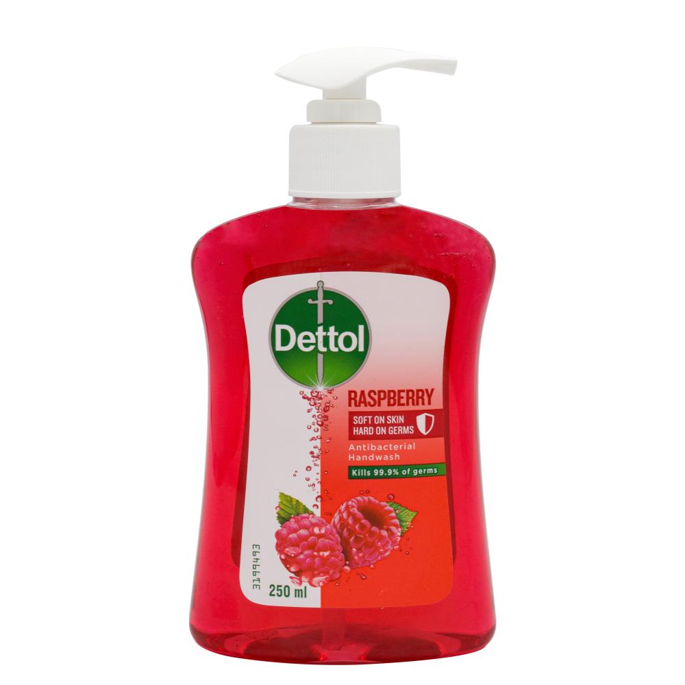 Dettol 250Ml Soft On Skin Liquid Hand Wash Raspberry