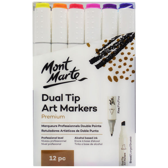 Mont Marte Premium Art Markers - Dual Tip