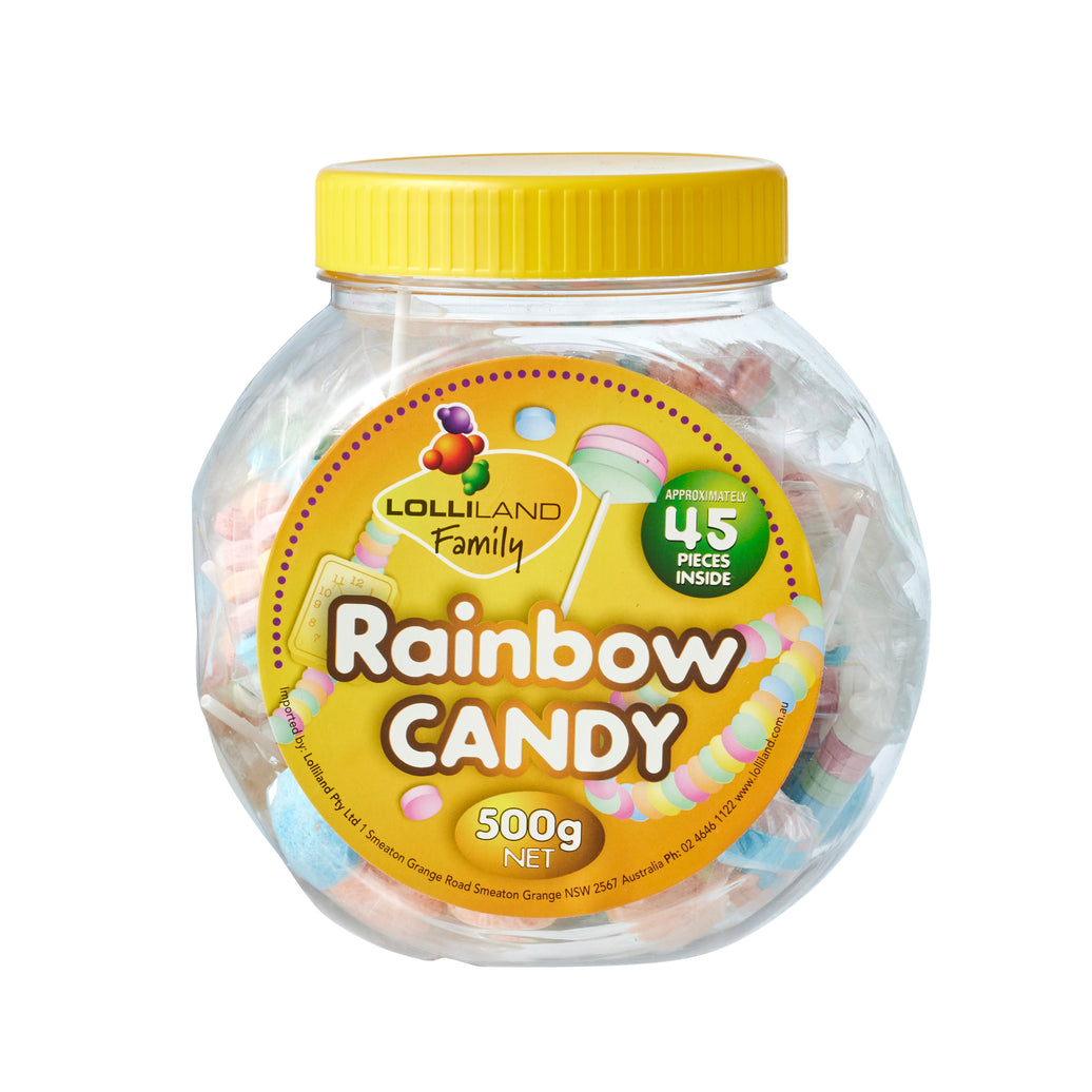 Lolliland Rainbow Candy Jar 500g