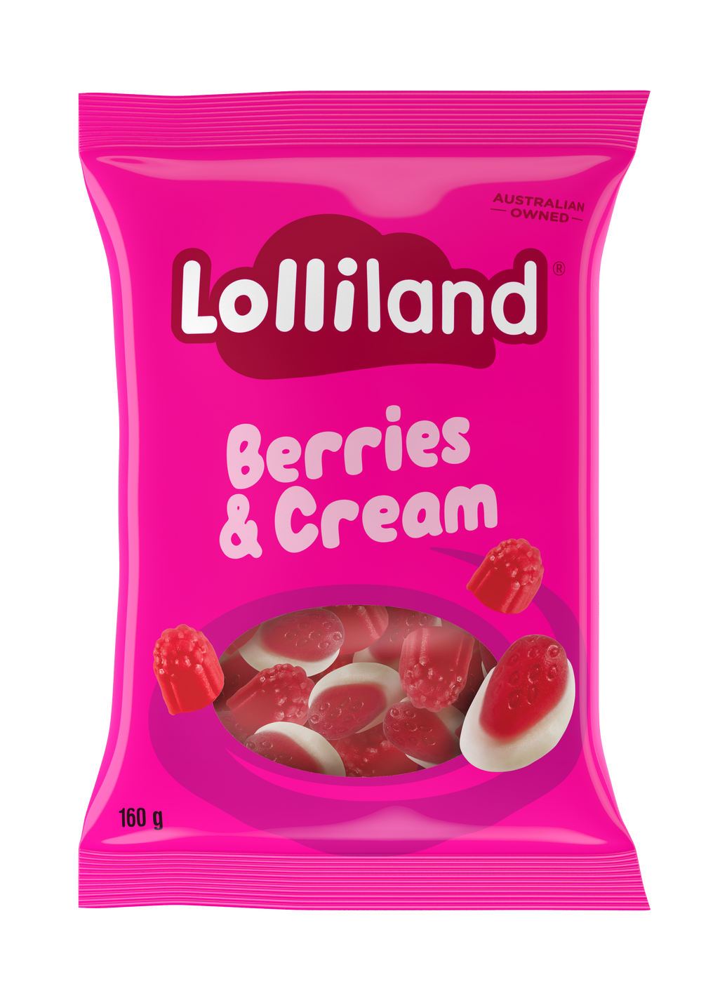 Lolliland Berries & Cream 160g