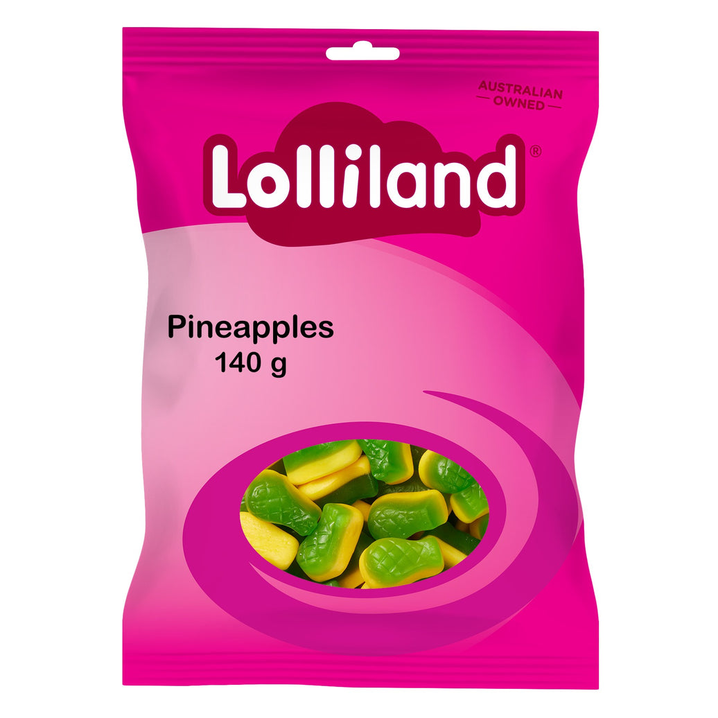 Lolliland Pineapples 140g