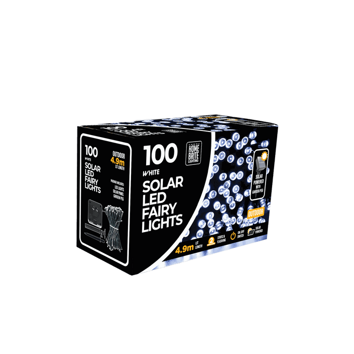 Solar Light 100Pc White
