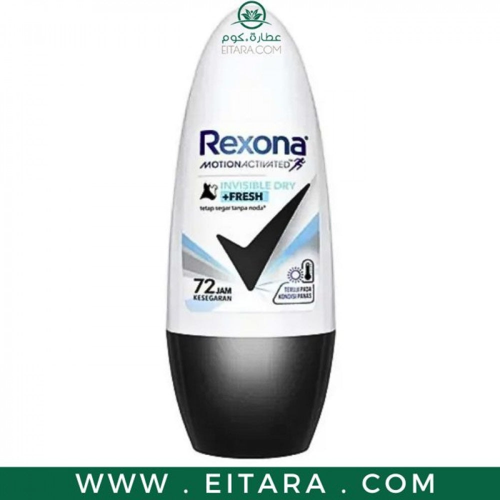 Rexona 45mL Antiperspirant Anti Stain 72H Invisible Dry + Fresh