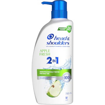 Head And Shoulders 750Ml Shampoo And Conditioner Anti Dandruff Cool Menthol