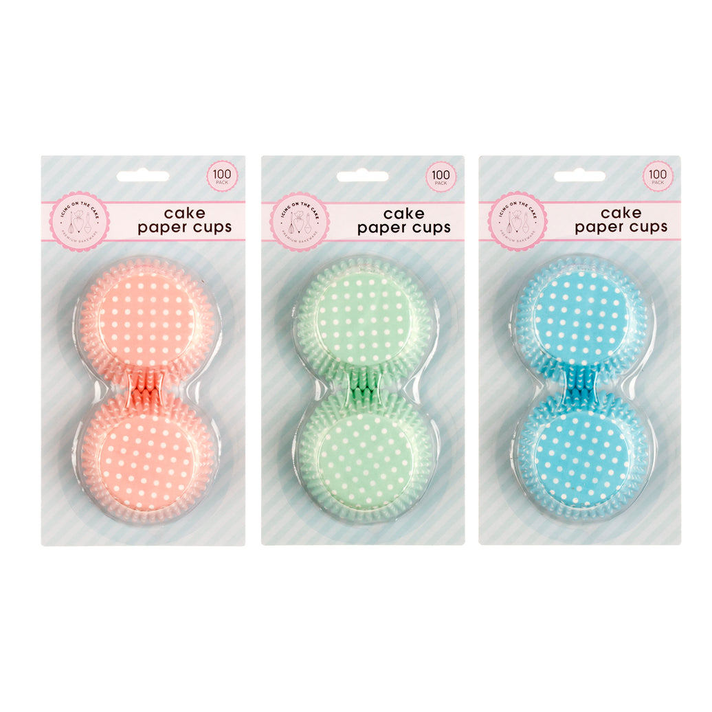 Cake Paper Cups 100 Pack