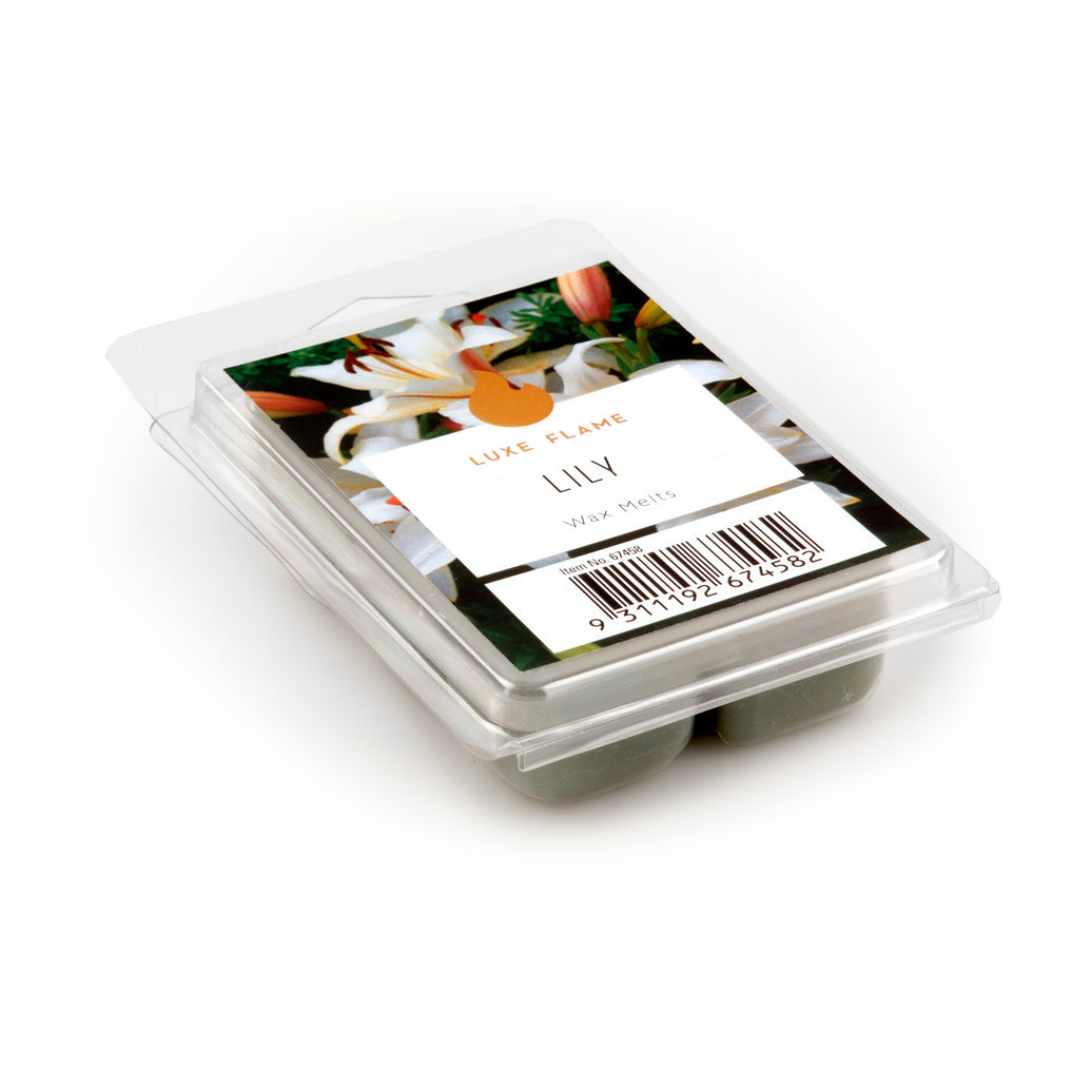 Lily Scented Wax Melts – 6 Blocks, 7.5 x 11 x 2.5cm