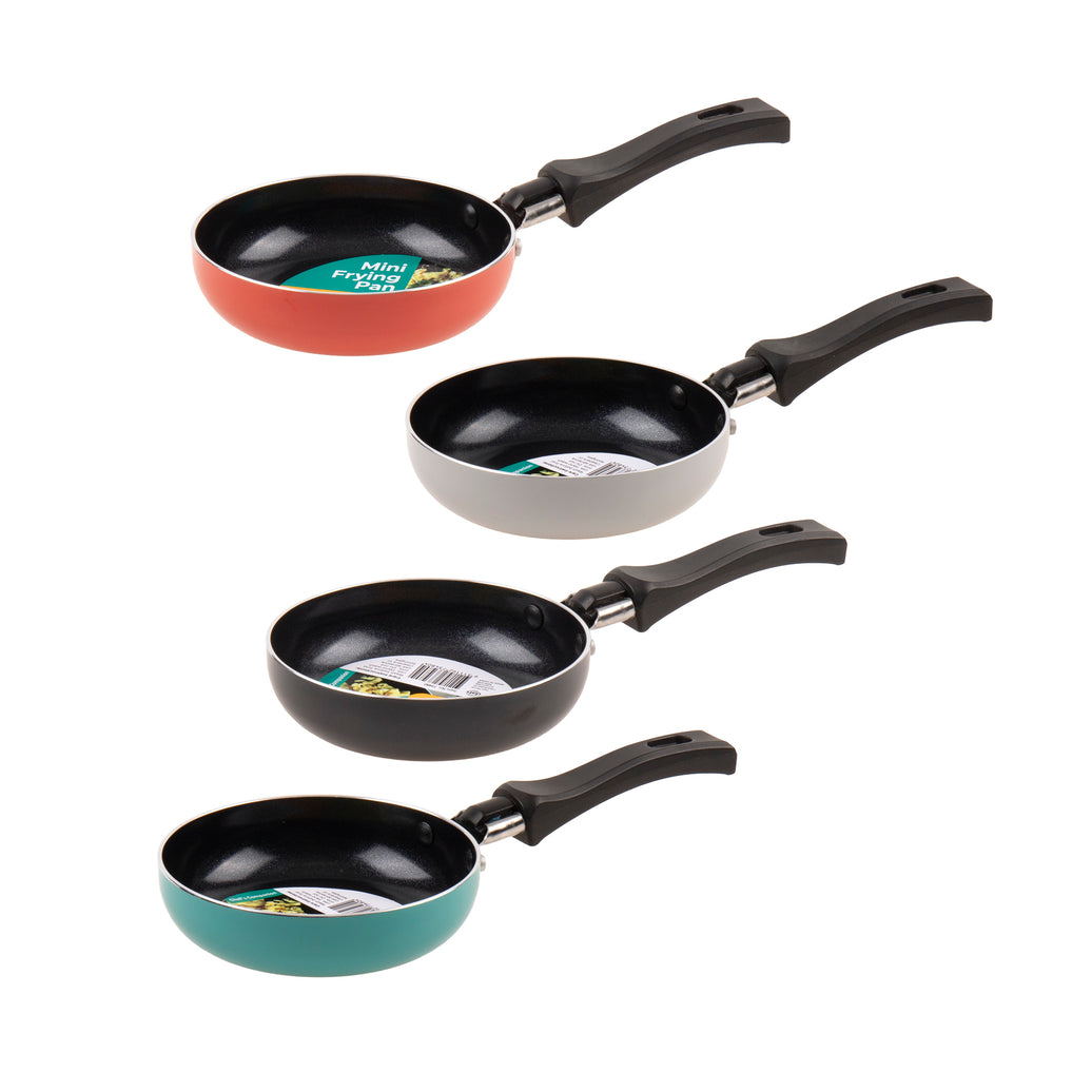 Pan Frying Mini 4 Assorted Colours 24x12x3.5cm