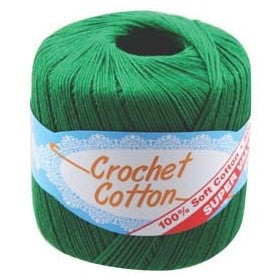 1pce Crochet Cotton CHRISTMAS GREEN 50G