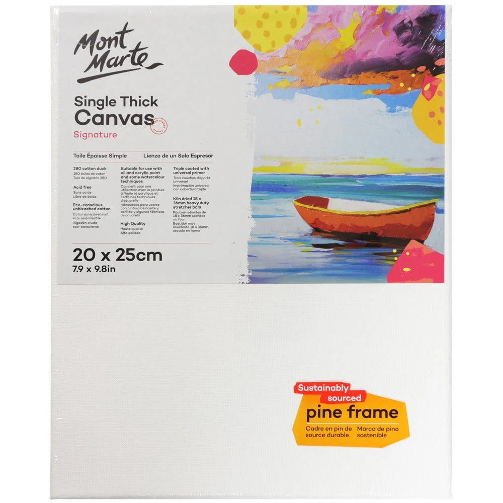Mont Marte Signature Canvas - Pine Frame