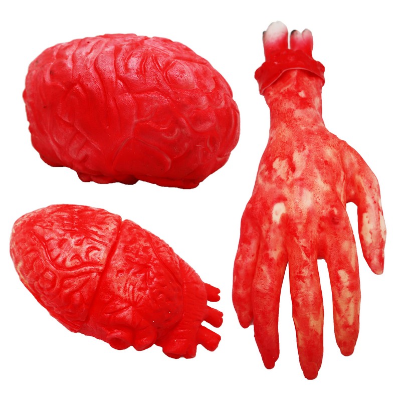 Bloody Body Parts In Tray