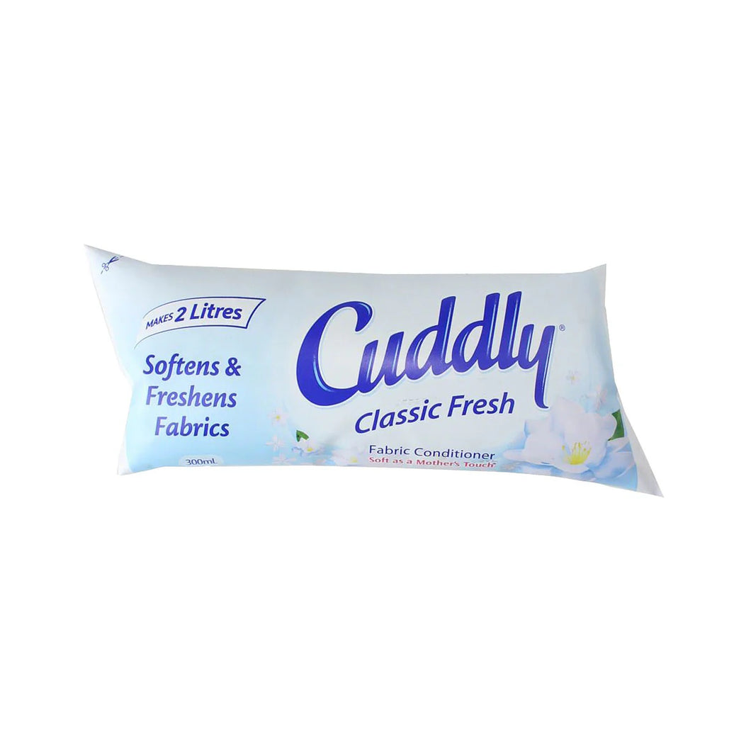 Cuddly 300Ml Fabric Conditioner Refill Classic Fresh