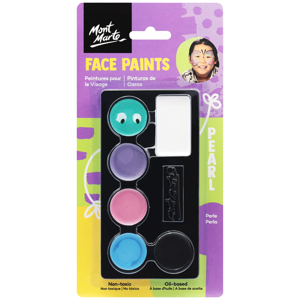 Mont Marte Kids Face Painting - Pearl