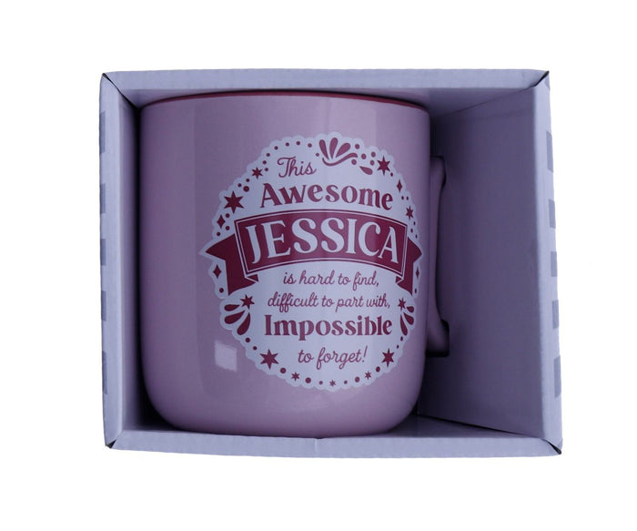 Jessica About Me Mug