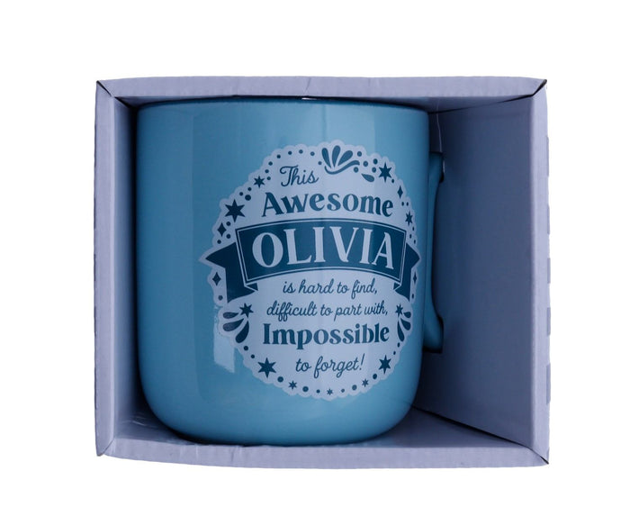 Olivia About Me Mug