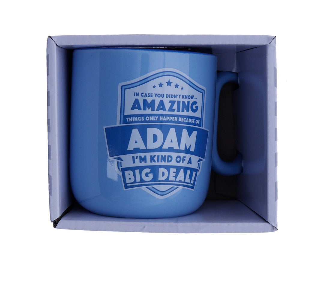 Adam About Me Mug