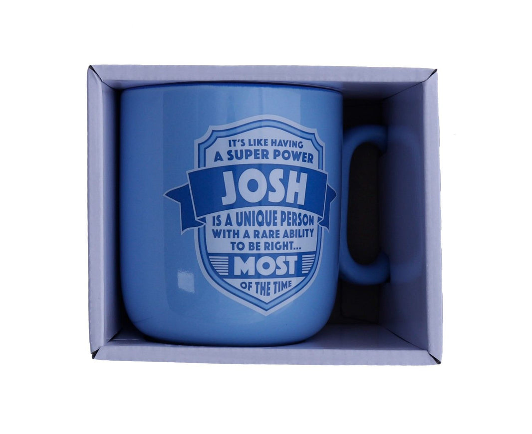 Josh About Me Mug