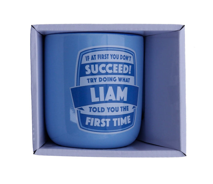 Liam About Me Mug