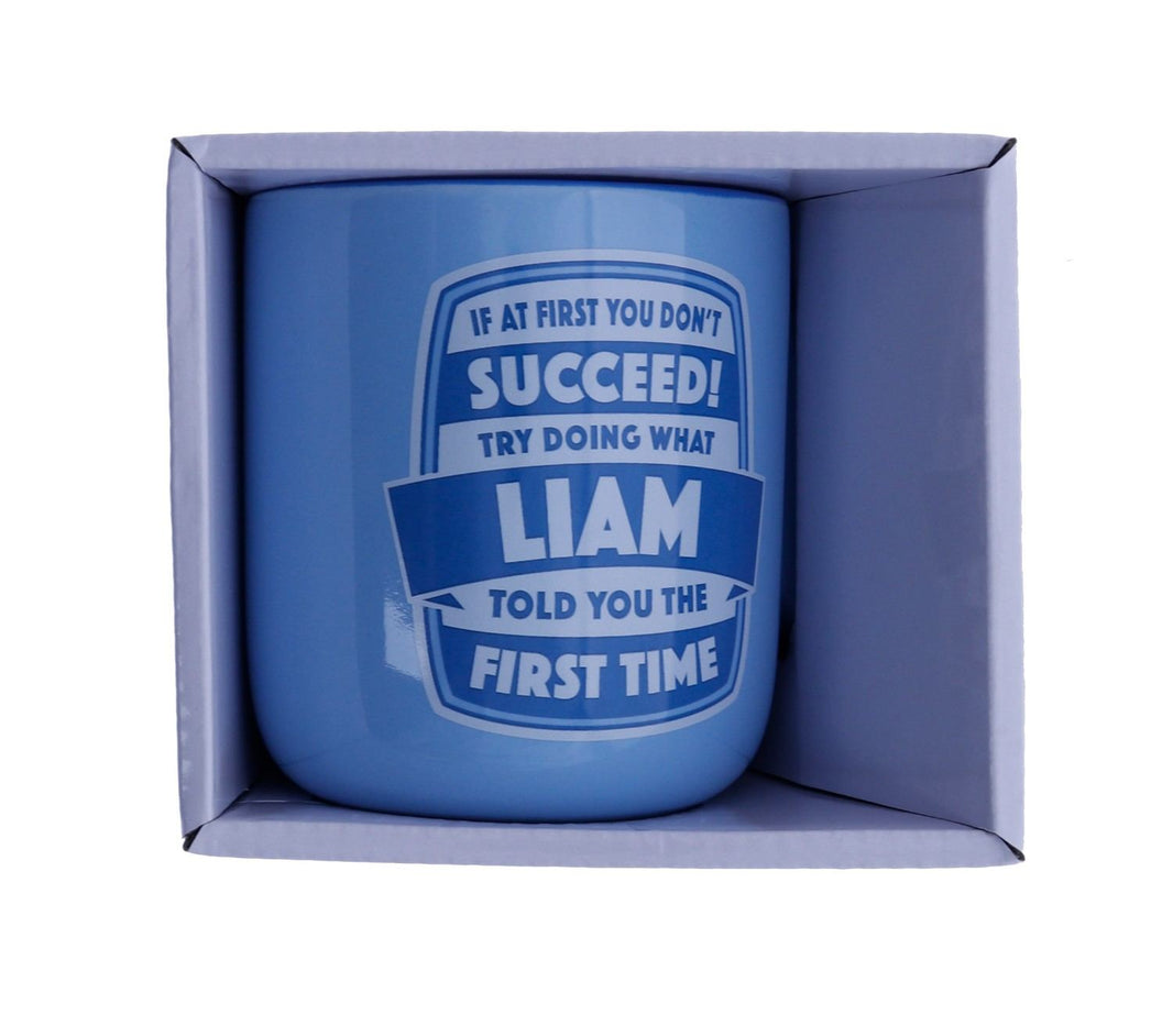 Liam About Me Mug