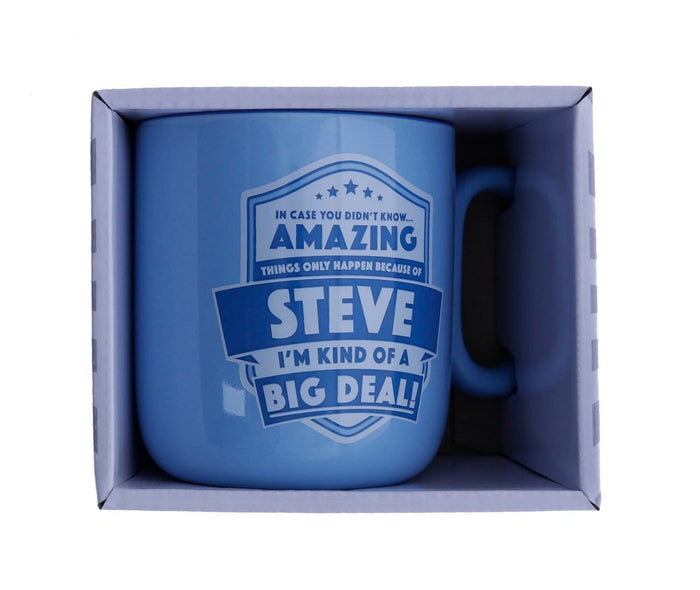 Steve About Me Mug