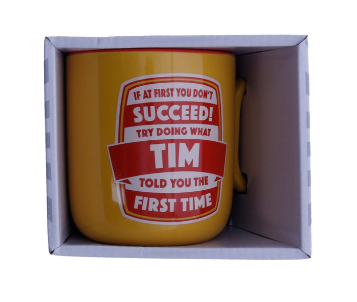 Tim About Me Mug