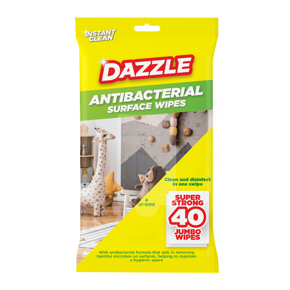 Wipes Antibacterial 40pk
