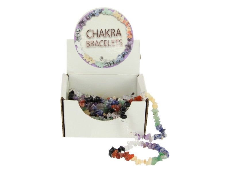 Chakra Bracelets Asstd (25 in Display)