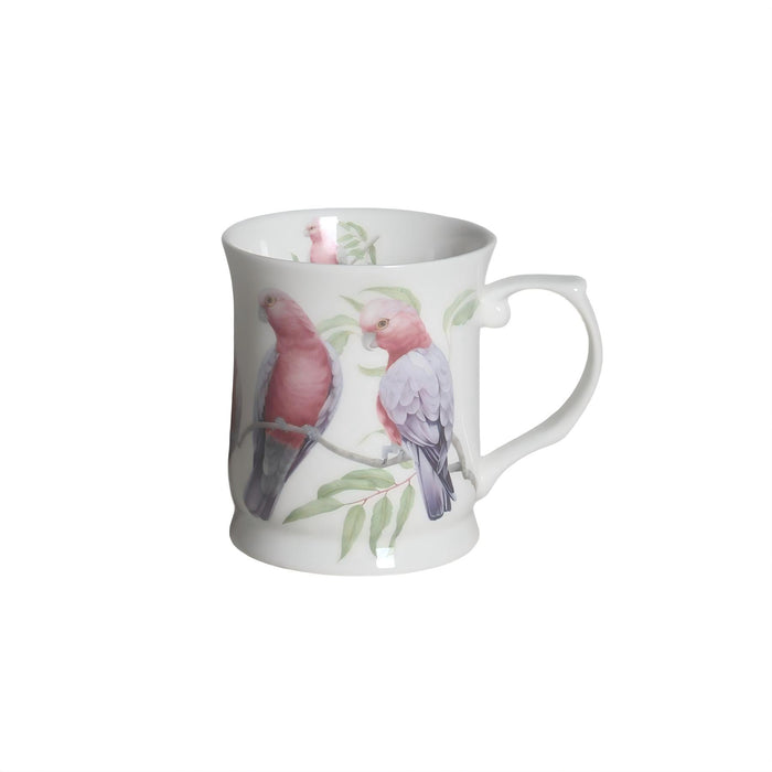 Galah bird design on a 415 mL mug