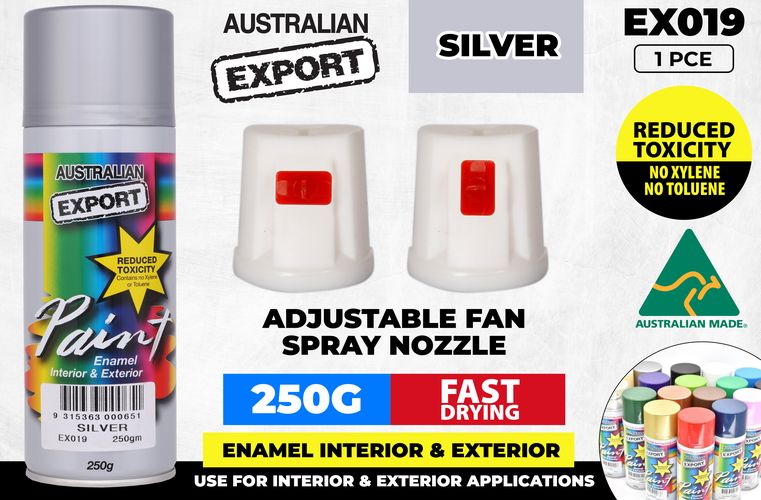 Spray Paint Silver Export 250gm