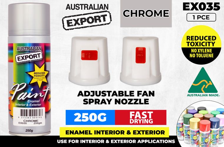 Spray Paint Chrome Export 250gm