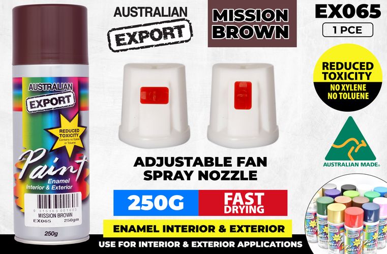 Spray Paint Mission Brown Export 250gm