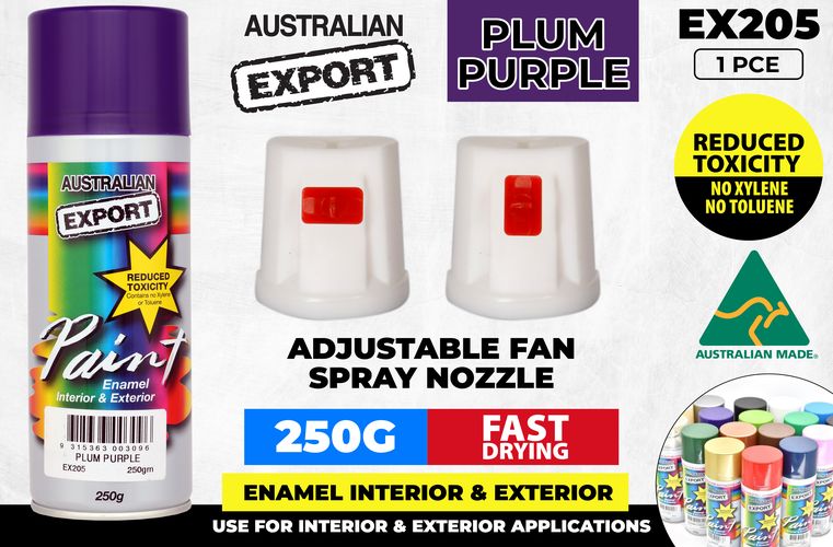Spray Paint Plum Purple Export 250gm