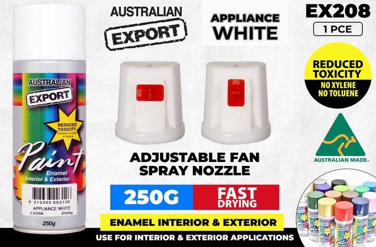 Spray Paint Appliance White Export 250gm