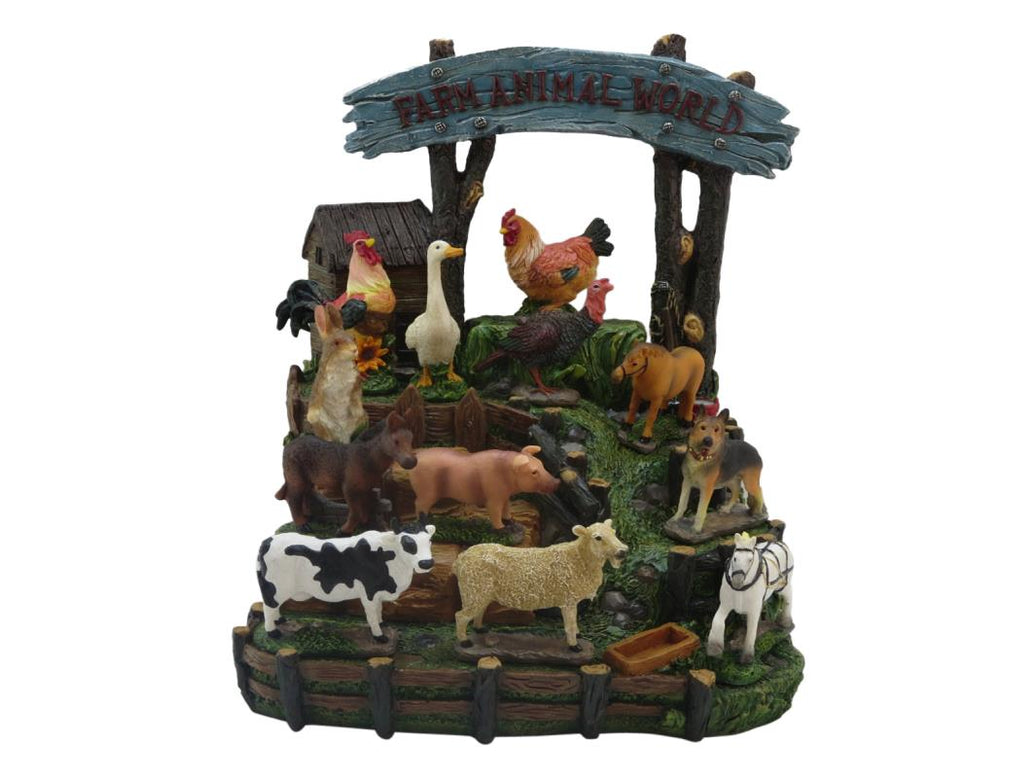 Farm Animal Pack On Display 12 Assorted – 7cm