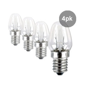 Candle Light Bulb, 7W/E14/Clear - Price Busters Variety