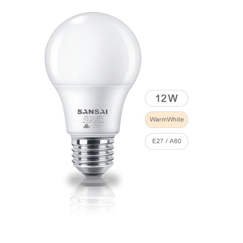 LED Bulb A60 - 12W - E27 - Warm White - Price Busters Variety