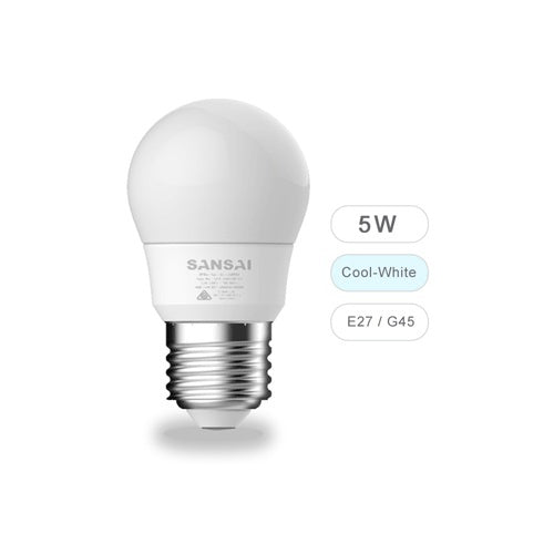 LED Bulb G45 - 5W - E27 - Warm White - Price Busters Variety