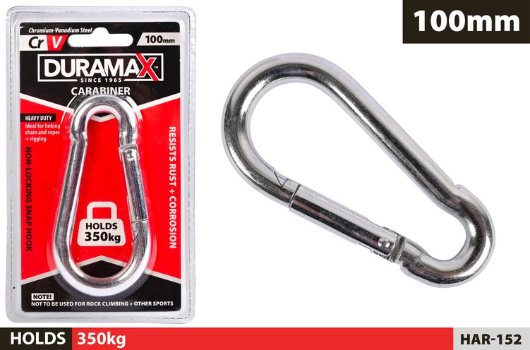 1 Piece Carabinerhooks Olds - 10 × 100 mm H, 770 lb