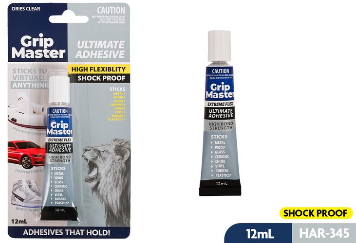 1 Piece Ultra Repair Glue, Flexible and Water Resistant - 12 g