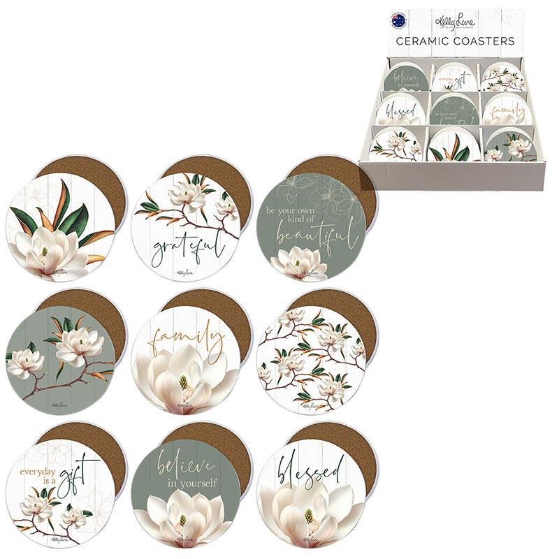 Magnolia Coaster – 10cm