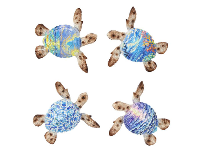 Mosaic Turtle Magnet – 8cm