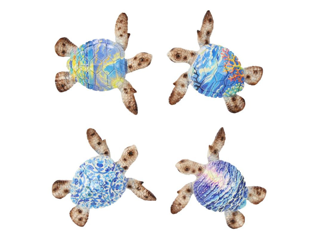 Mosaic Turtle Magnet – 8cm