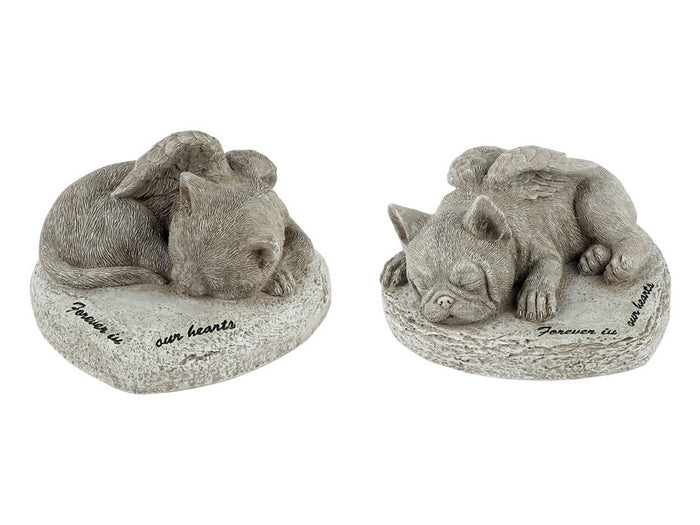 Memorial Heart Plaque Dog & Cat – 15cm